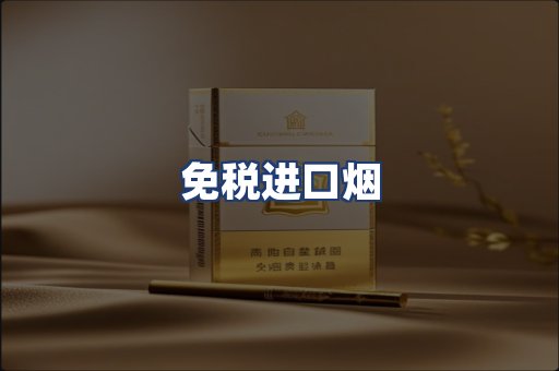 免税进口烟